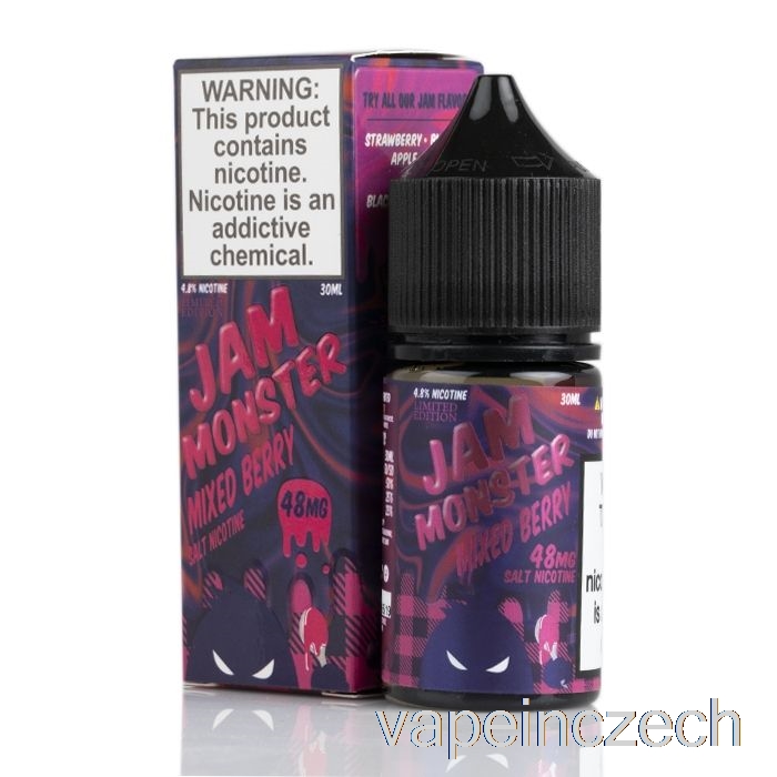 Míchané Bobule - Džem Monster Salts - 30ml 48mg Vape Bez Nikotinu